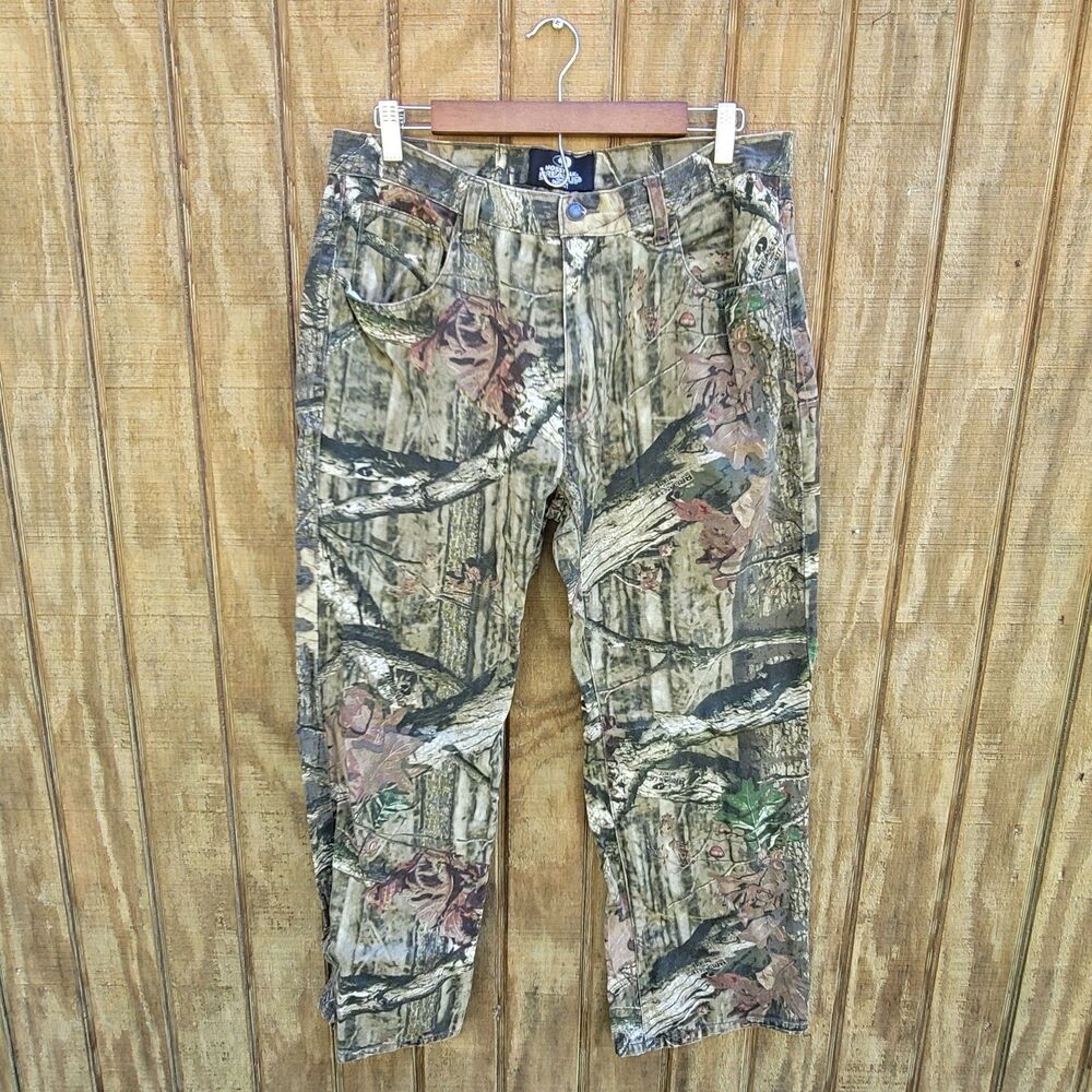 Mossy Oak Break Up Infinity Hunting Jeans Mens Size 36 X 30
